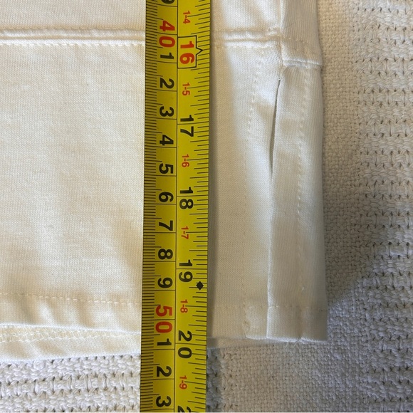 Boxy Navy and White Long Sleeve Polo Shirt Deep V Neck Trendy School Fall - Picture 8 of 12